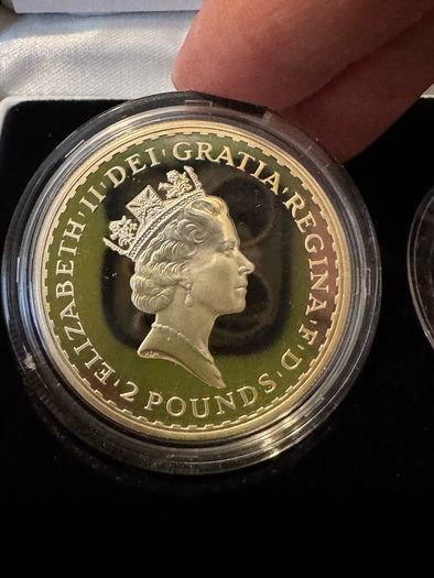 1997 Silver Proof BRITANNIA Collection - 4 coin set