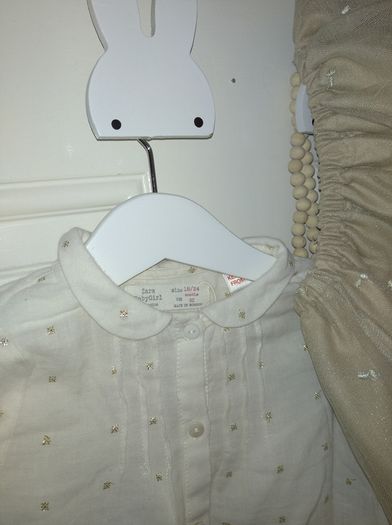Zara set new tutu and shirt gold details new