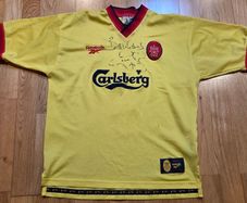 Liverpool signed 97-98 away shirt