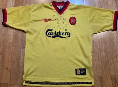Liverpool signed 97-98 away shirt