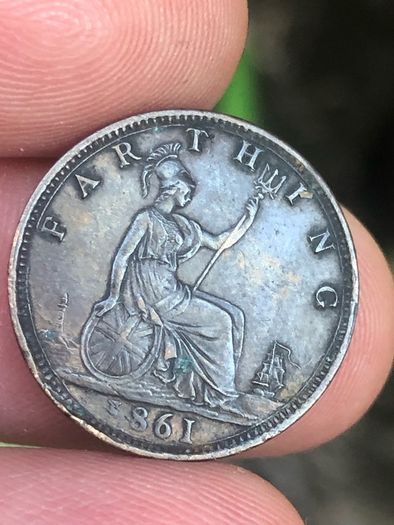 1861 Farthing Victoria