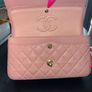 Chanel Pink Quilted Chain Shoulder Bag Image 4