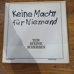 Keine Macht Fur Niemand German punk Vinyl