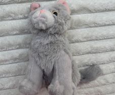 Our Generation Battat Gray Kitten Kitty Cat approx. 16 cm. Used Please see photos