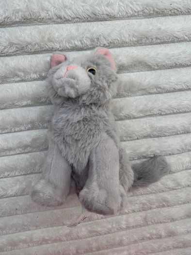 Our Generation Battat Gray Kitten Kitty Cat approx. 16 cm. Used Please see photos