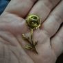 Vintage Flower Pin Brooch Image 3