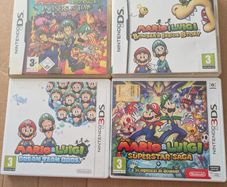 Mario and Luigi Nintendo DS and 3DS games bundle