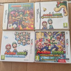 Mario and Luigi Nintendo DS and 3DS games bundle