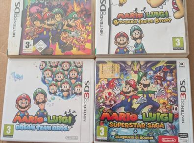 Mario and Luigi Nintendo DS and 3DS games bundle