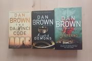 Dan Brown 3 Books Collection Paperbacks