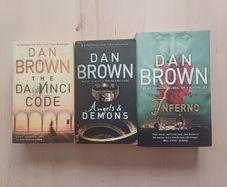 Dan Brown 3 Books Collection Paperbacks