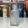 177 - Vintage Birds Lemonade Crystals Clear Glass Bottle Image 2