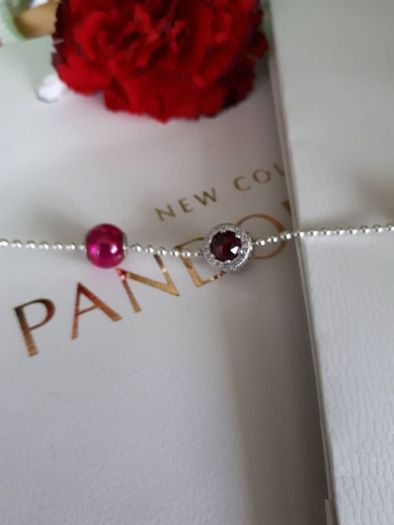 New genuine pandora sterling silver essence charm