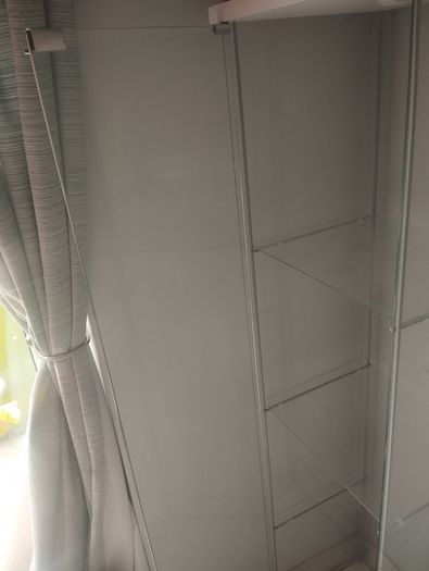 Glass display cabinet