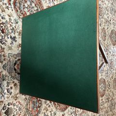 Card table foldable