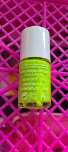 Models Own Neon Green Nail Polish in Flip Flop