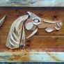 Rustic Driftwood Horse Wood Art Image 2