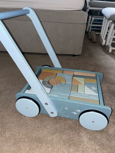 Little Dutch Wooden Baby Walker
