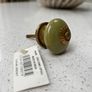 Vintage Green Ceramic Decorative Drawer Pull/Door Knob Image 2