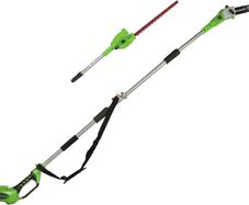Greenworks 40v pole saw and hedge trimmer