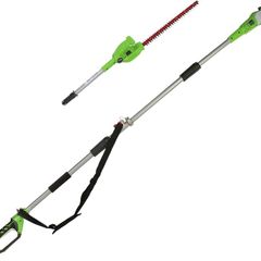 Greenworks 40v pole saw and hedge trimmer