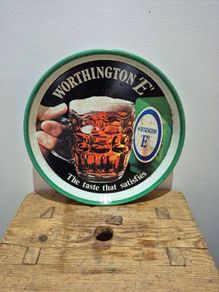 Worthington metal beer tray