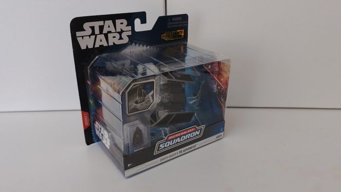 Jazwares Star Wars Micro Galaxy Squadron Darth Vader's TIE Advanced
