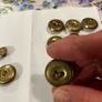 World War 1/2 Brass Buttons Image 3