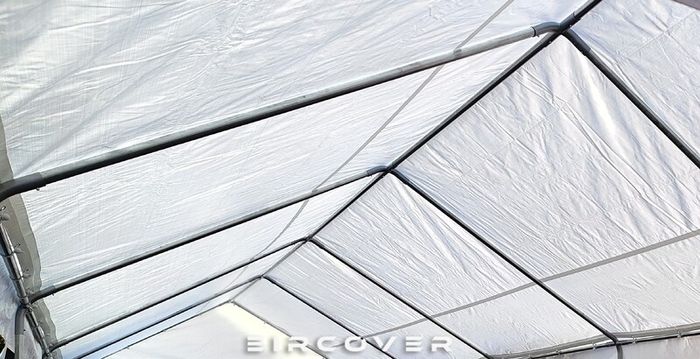Standard Marquee 4m x 10m PE cover bolt system