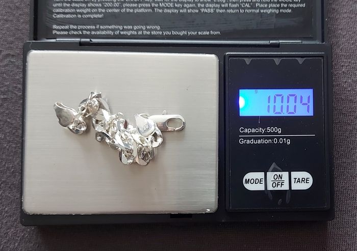 silver metal bracelet