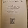 Small - Scale Inorganic Qualitative Analysis. Stock And Heath. University Tutorial Press. Hardback. Image 3
