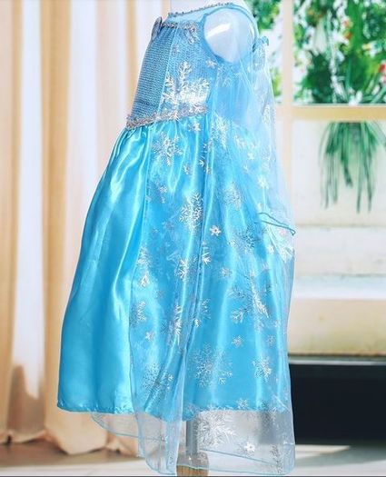 New Frozen Princess Elsa Fancy Dress 5-6 Yrs