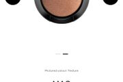 mac eye shadow BNIB shade texture velvet
