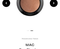 mac eye shadow BNIB shade texture velvet