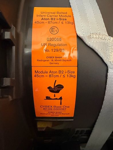 Baby Car Seat Cybex Aton B2 iSize