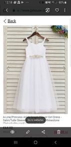 flowergirl/communion dress