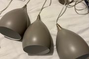Brand new grey ceiling lights