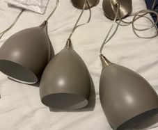 Brand new grey ceiling lights