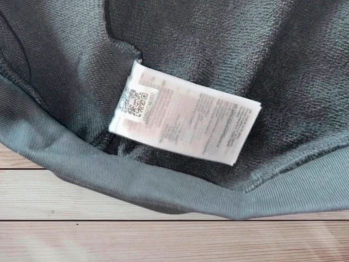 Adidas Zip-Up Hoodie Black & Grey