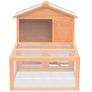 Animal Rabbit Cage Outdoor Run Wood Image 3