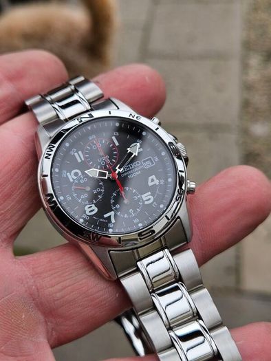Watch Seiko Military Chronograph. Quartz