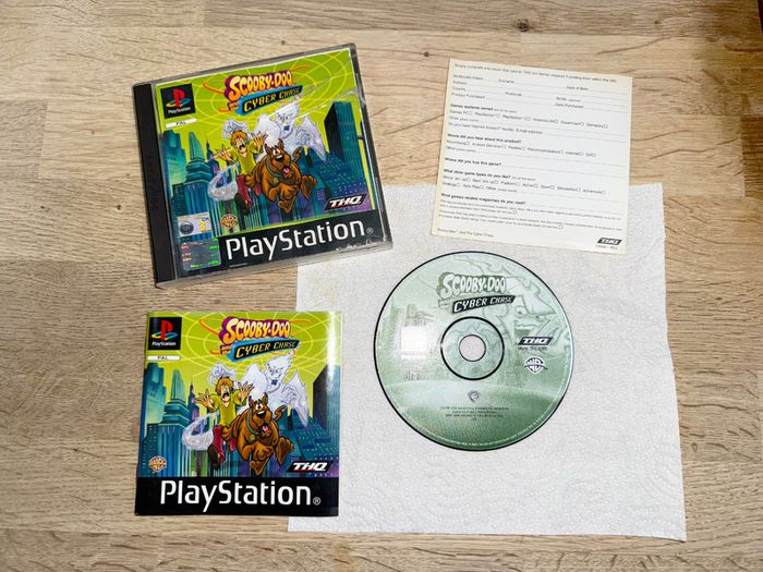 Scooby Doo and the Cyber Chase (Collectors grade) PlayStation 1 Retro PS1