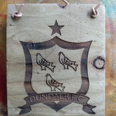 Dundalk Football Club League Of Ireland Laser Engraved Gift Idea