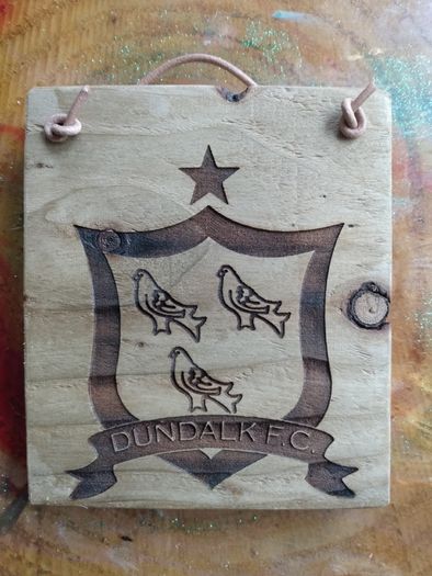 Dundalk Football Club League Of Ireland Laser Engraved Gift Idea