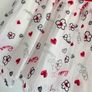 Like New Mayoral Dress with Hearts and Flowers - 3years Image 3