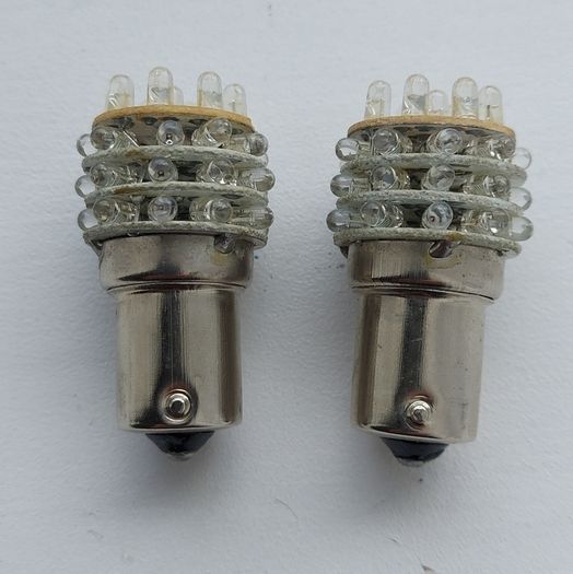 2x Signal PY21W amber LED bulb