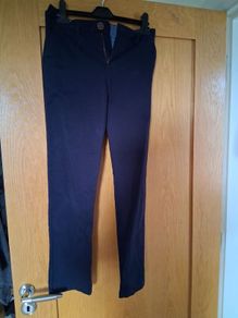 boys navy chinos