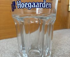 Large Hoegaarden Beer Tumbler Glass