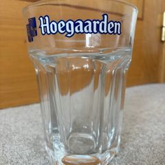 Large Hoegaarden Beer Tumbler Glass