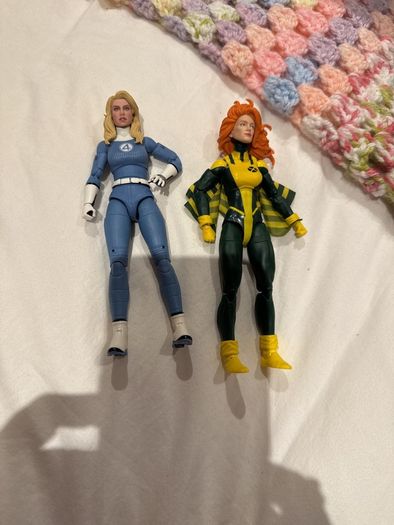 Invisible woman and siren